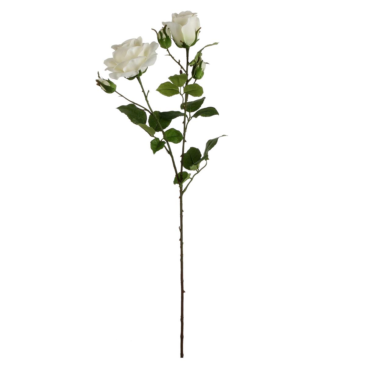 EDELMAN Veštački cvet ruža krem l85