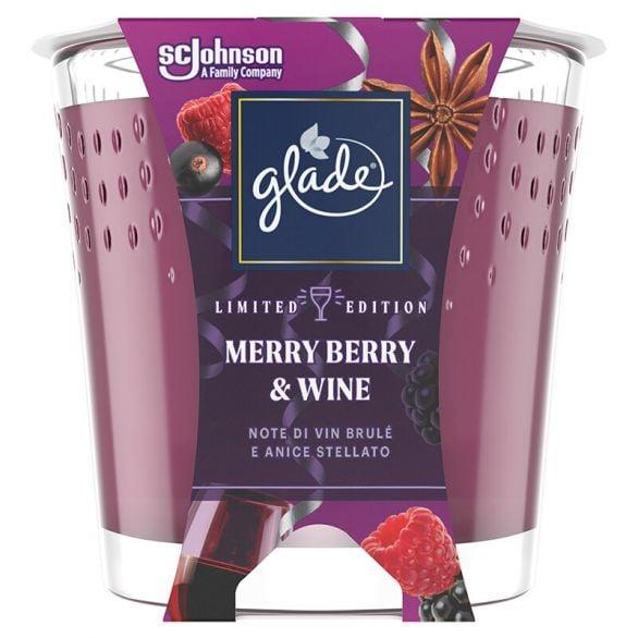 SCJ Glade Mirisna sveća Berry Wine 129 g