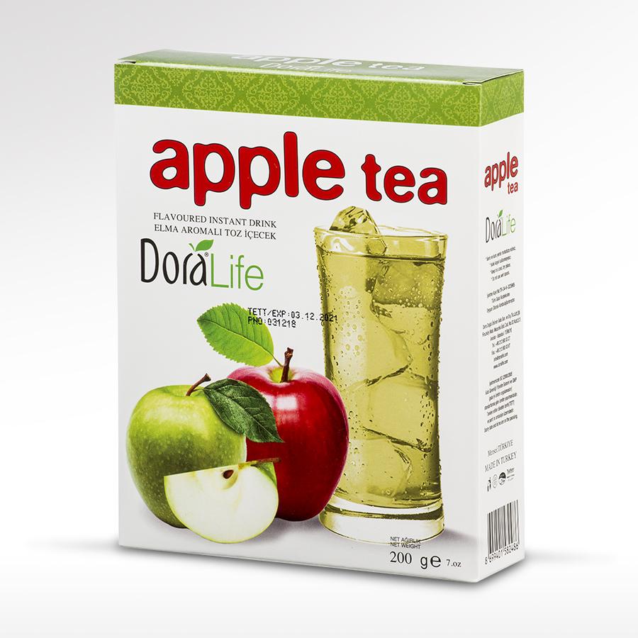 DORALIFE Prašak za pripremu osvežavajućeg bezalkoholnog pića sa ukusom jabuke 200g