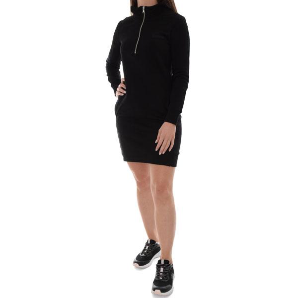 Selected image for EASTBOUND Ženska haljina sa rajsferšlusom Fleece crna