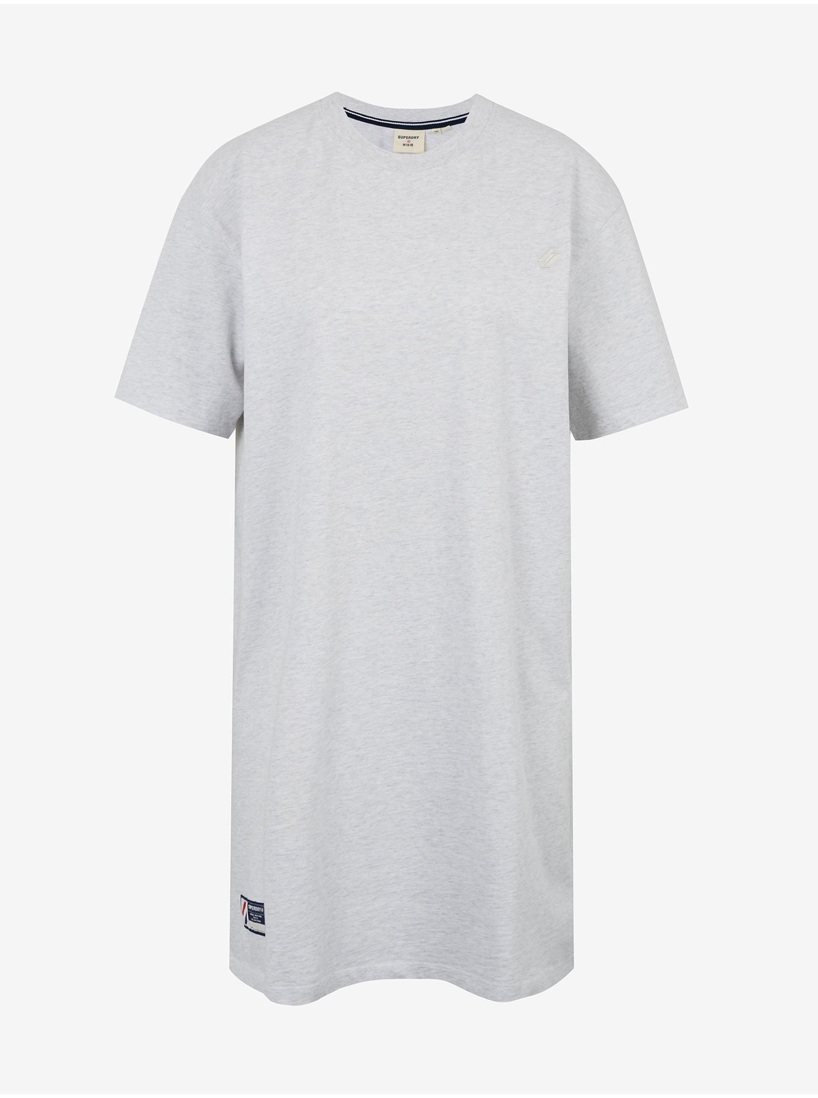Selected image for SUPERDRY Ženska T-Shirt haljina ravnog kroja svetlosiva