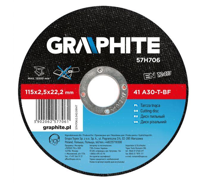 GRAPHITE Rezna ploča za metal 57H706