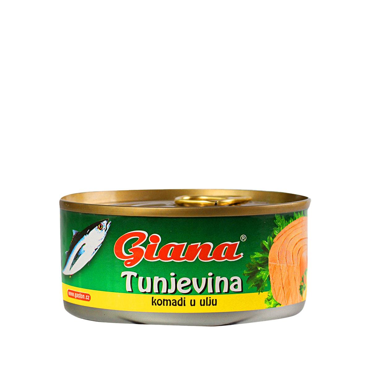 Selected image for GIANA Tuna komadi u sojinom ulju 170g