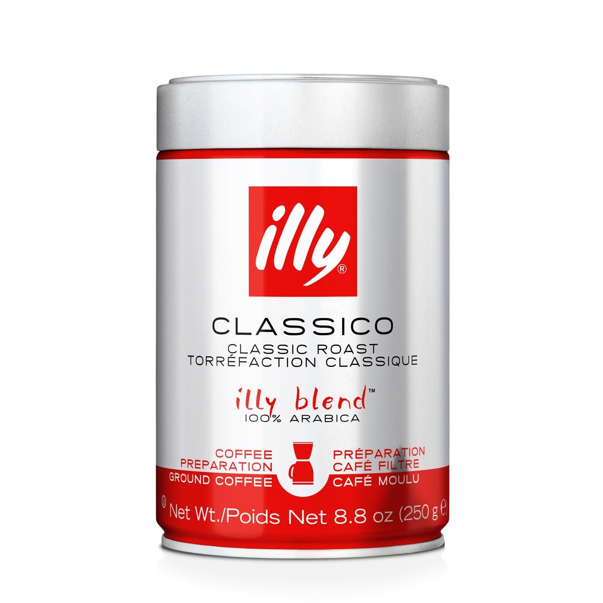 Selected image for ILLY Kafa mlevena filter Classico 250g
