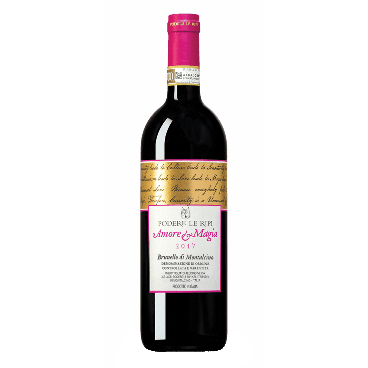 Selected image for PODERE LE RIPI Brunello di Montalcino Amore e Magia Crveno vino, 2017, 0.75l