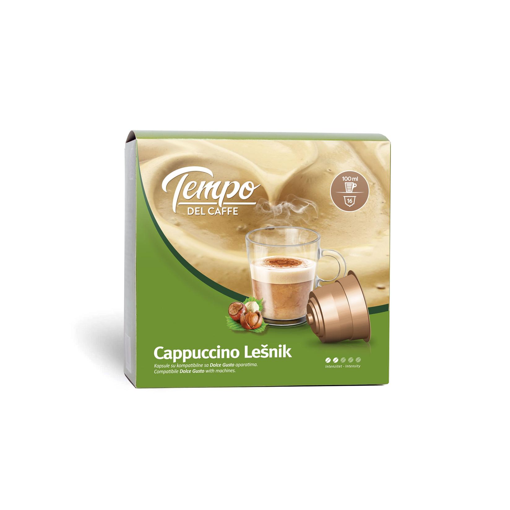 TEMPO DEL CAFFE Kapsule za Dolce Gusto Cappuccino Lešnik