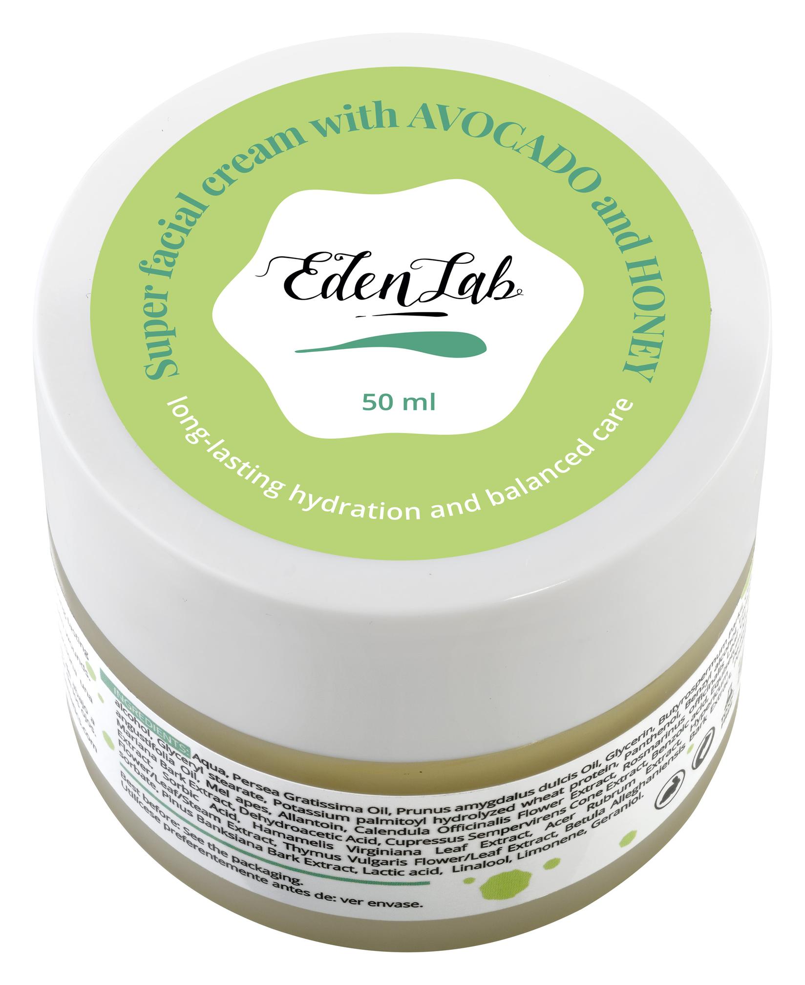 EDENLAB Hidratantna krema Super Cream med i avokado 50ml