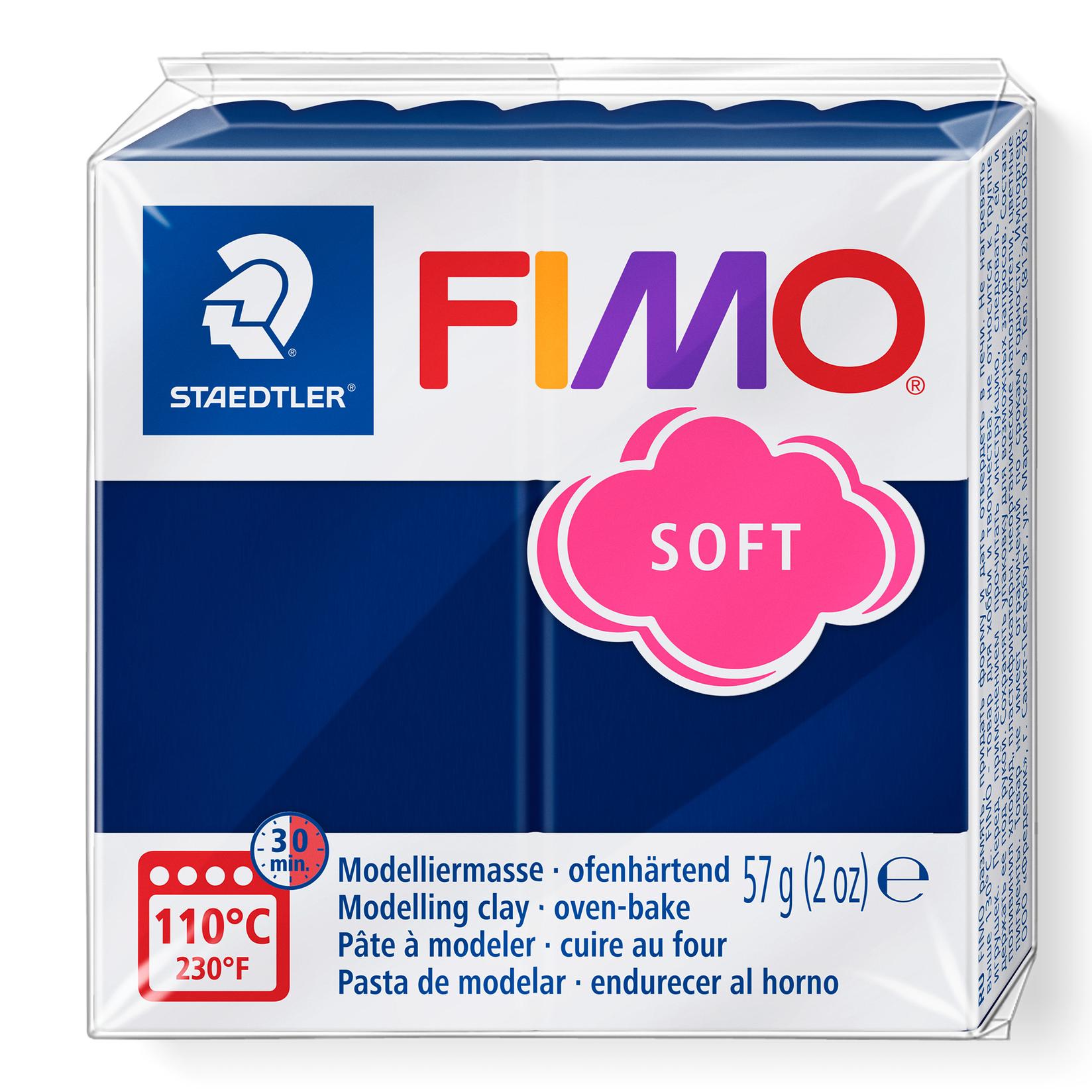 FIMO polimerna glina mekana vindsor plava