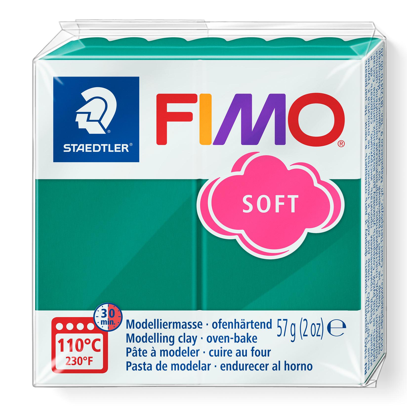 FIMO polimer glina meki smaragd