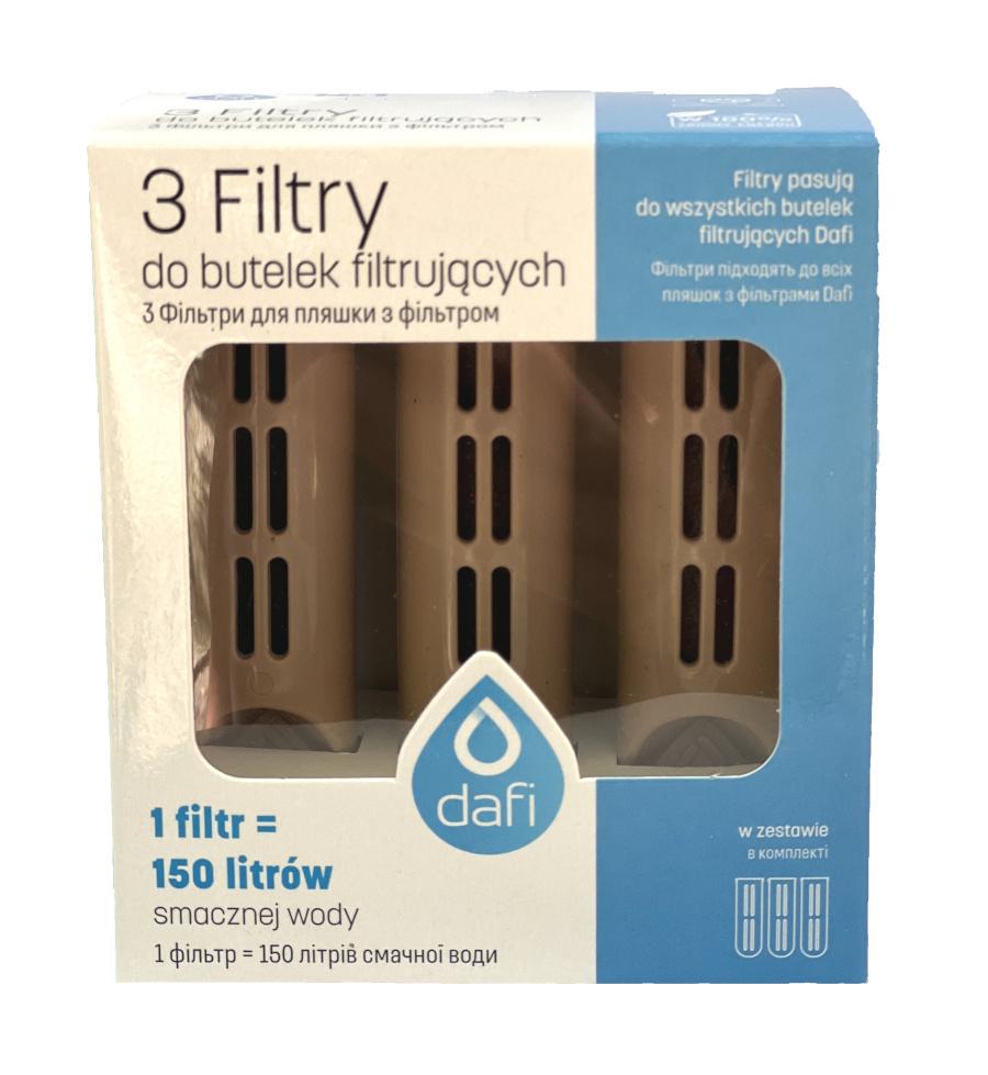 DAFI Filteri za flašicu koja filtrira vodu smeđi 3/1