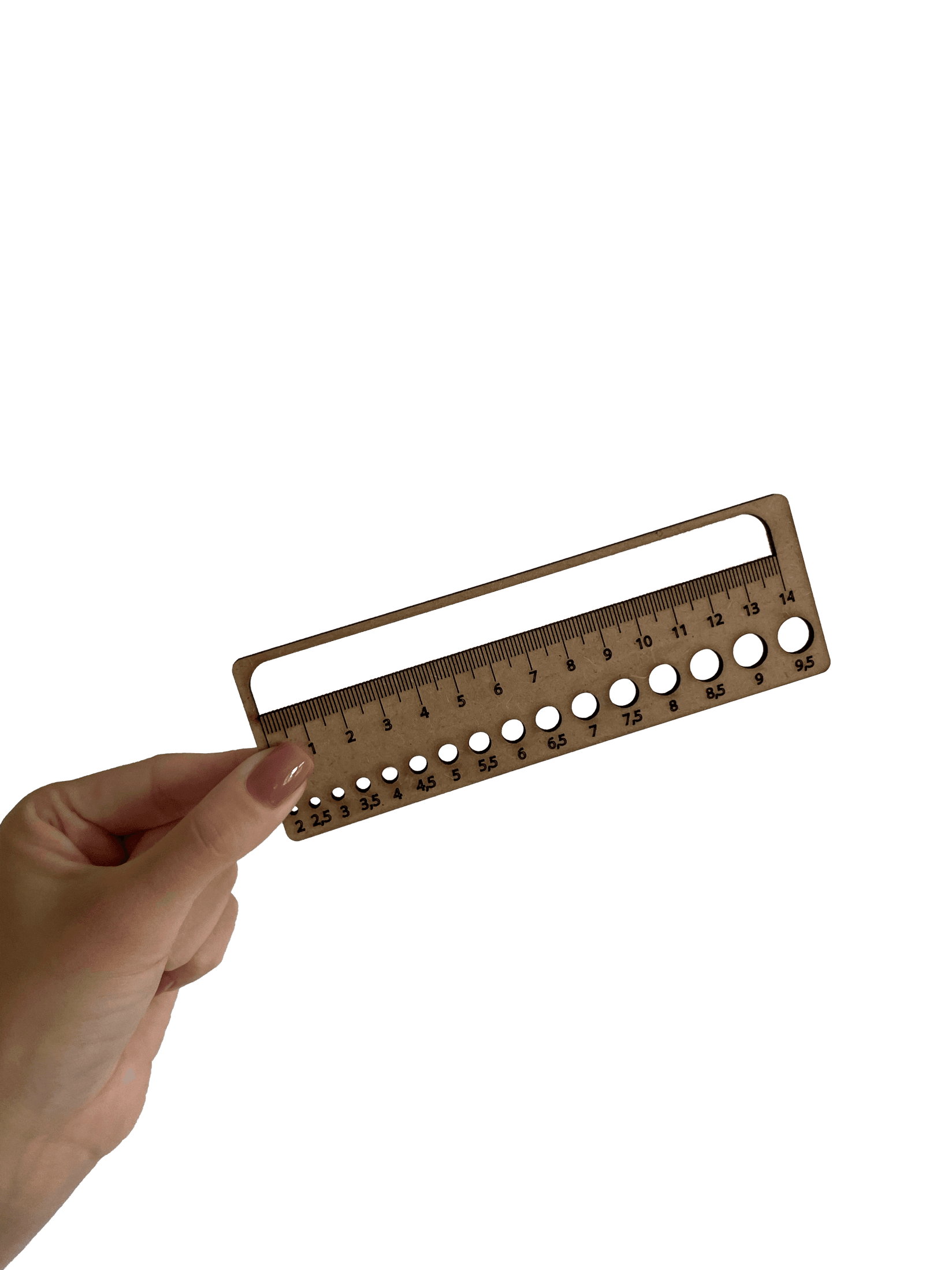 Slike EPIC PRODUCTION Lenjir za heklanje i pletenje sa merenjem igle 14cm