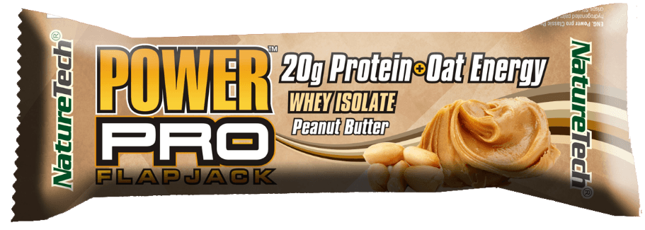 NATURETECH Proteinska pločica sa puterom od kikirikija Power Pro Flapjack 90g