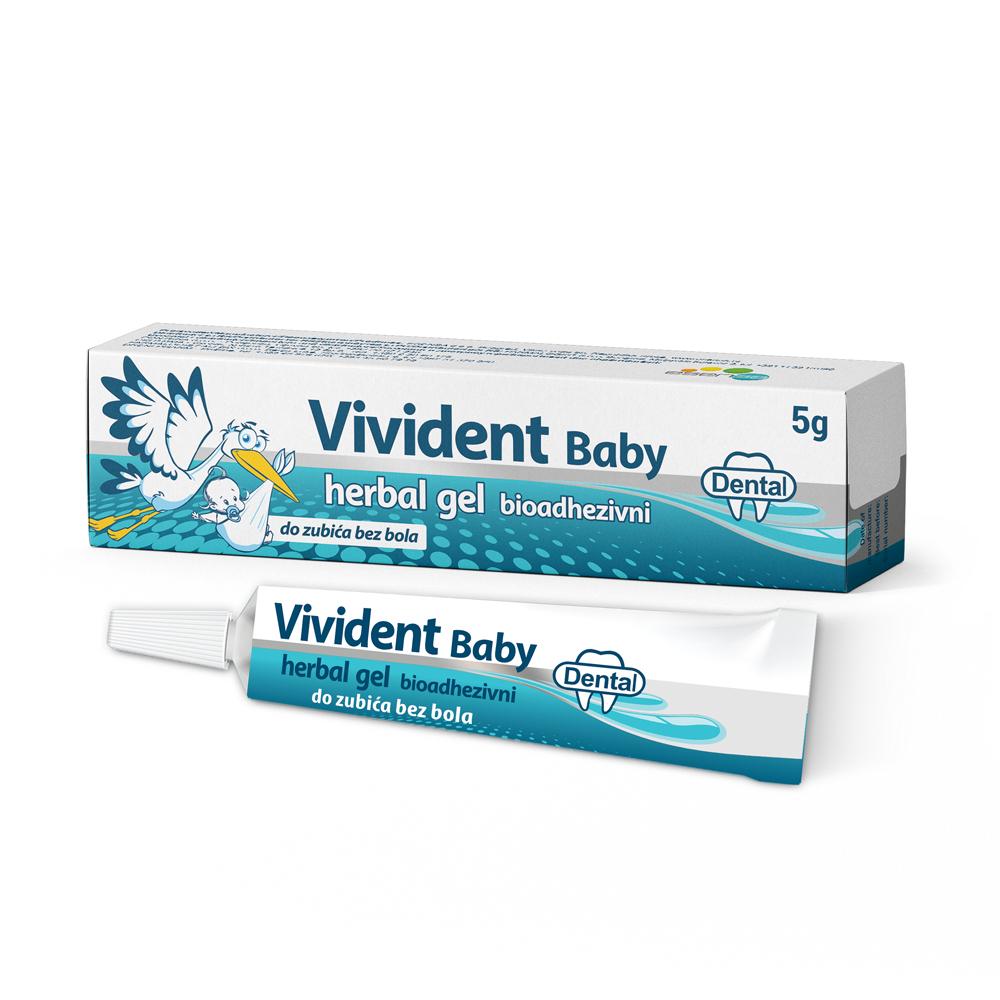 Selected image for Vivident Baby Herbal gel 5g