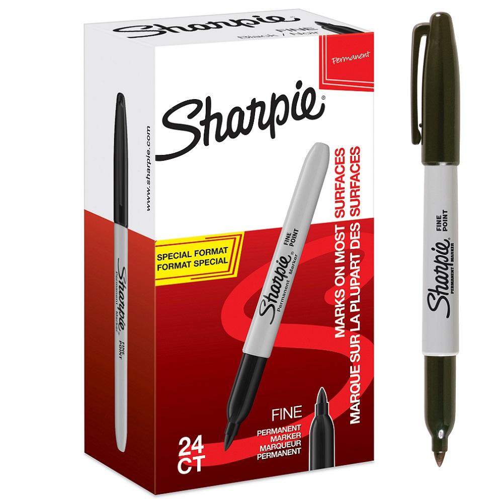 SHARPIE Marker FINE 20+4 crni