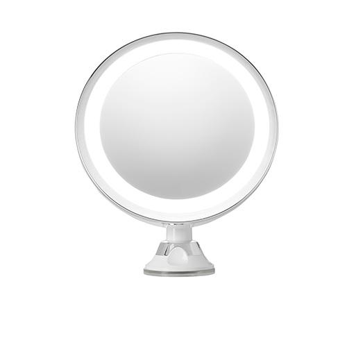 Selected image for ADLER Slobodnostojeće okruglo ogledalo za šminkanje AD 2168 belo