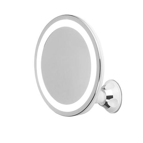 Selected image for ADLER Slobodnostojeće okruglo ogledalo za šminkanje AD 2168 belo