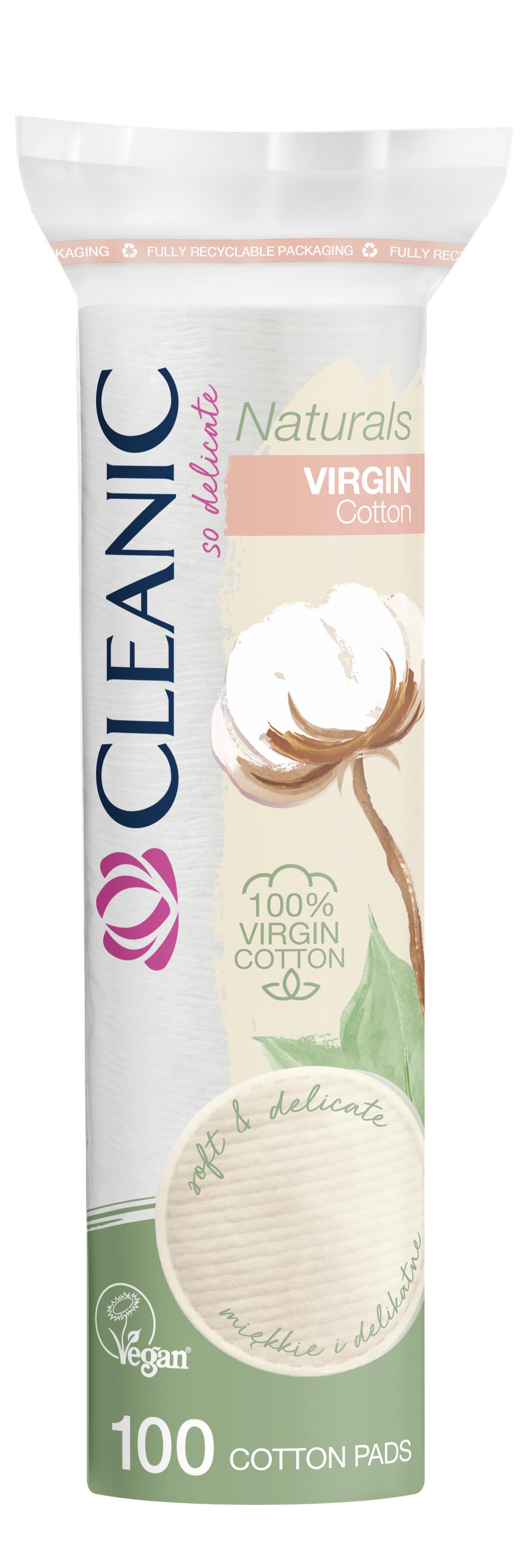 Selected image for CLEANIC Blazinice Naturals Virgin 100 komada