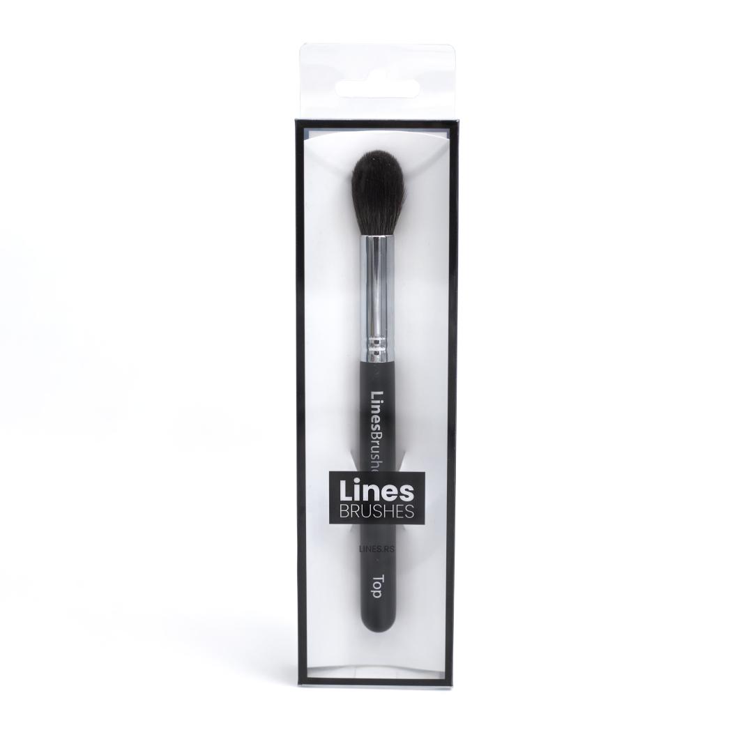 Selected image for LINES ACCESSORIES Četkica za rumenilo/highlight/puder Top crna