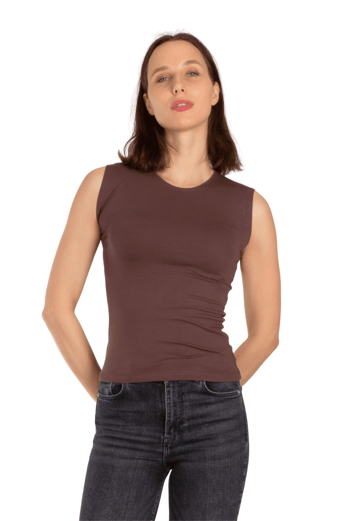 ARANCIA Ženska majica braon