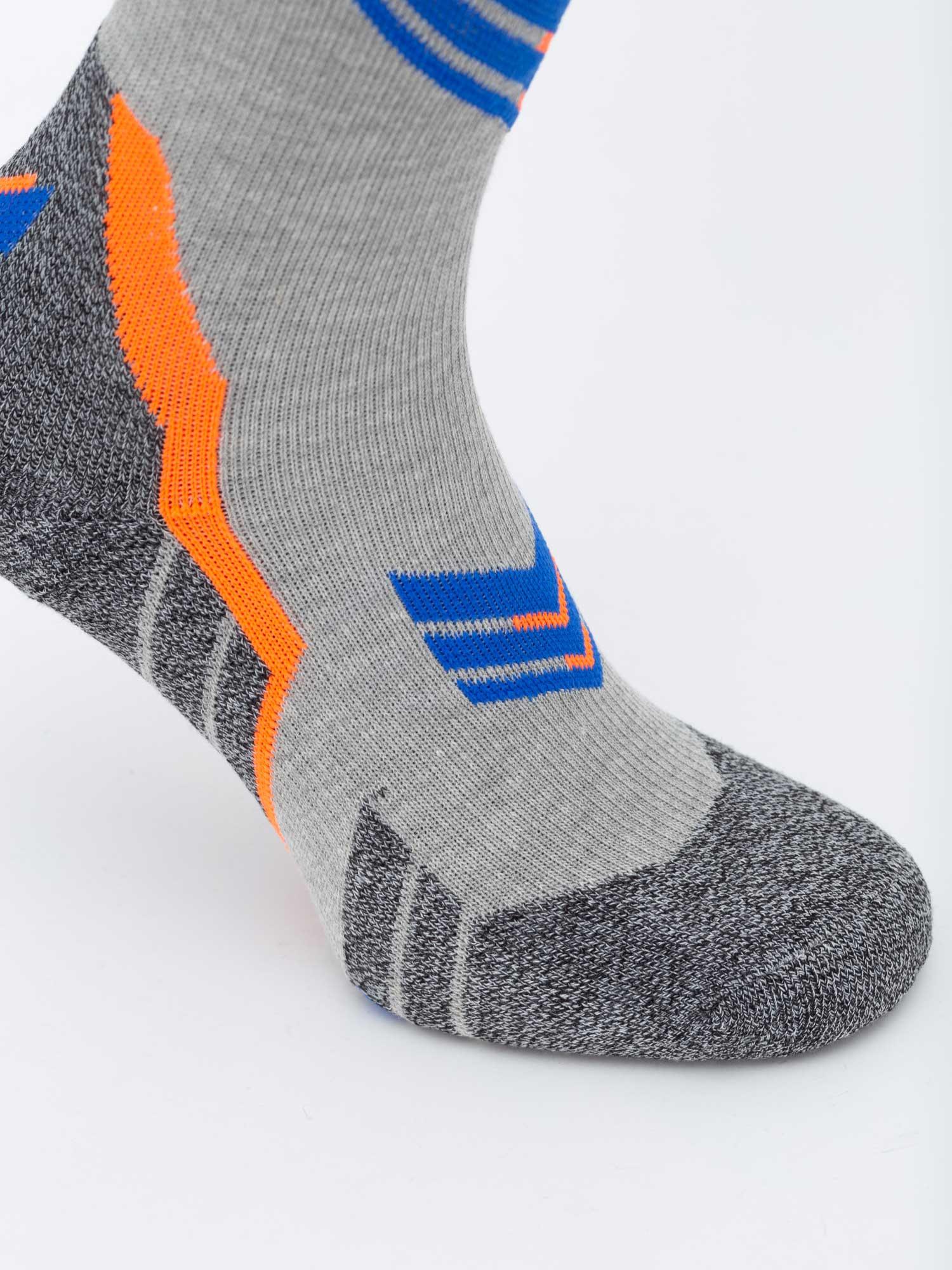 Selected image for BRILLE Dečije čarape Laax 2 Pack Ski SD231112 sivo-plave