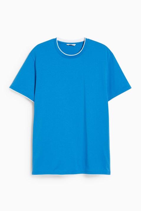 C&A Muška majica, Active, 2u1, Regular Fit, Plava