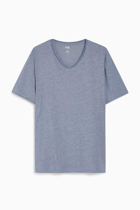 C&A Muška majica, Slim fit, Basic, Plava
