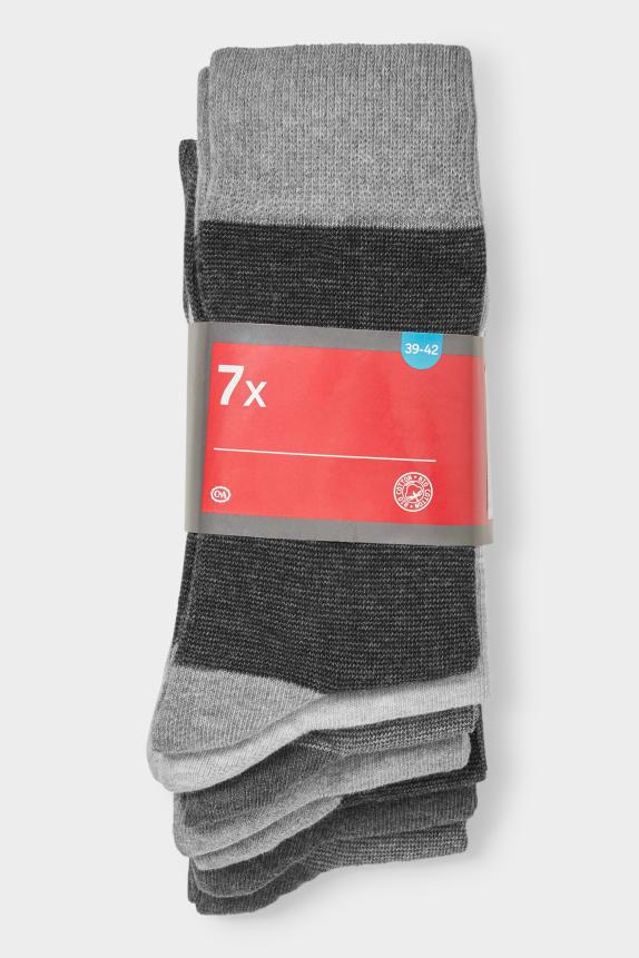 Selected image for C&A Muške čarape, Set od 7, Sive