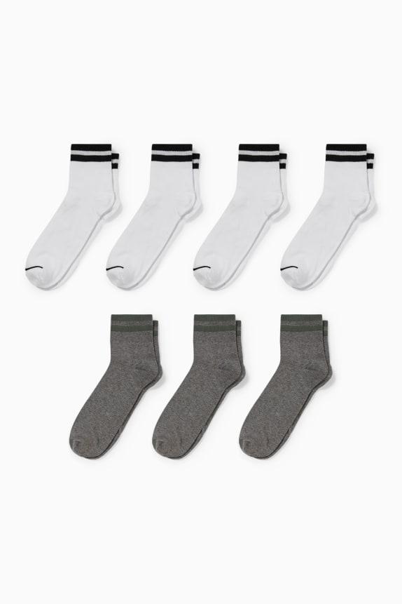 C&A Muške čarape, Set od 7, Višebojne