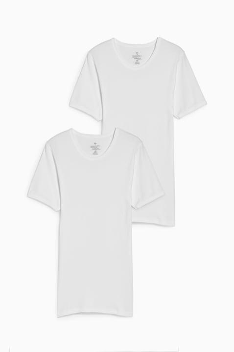 C&A Set muških majica, 2 komada, Bele