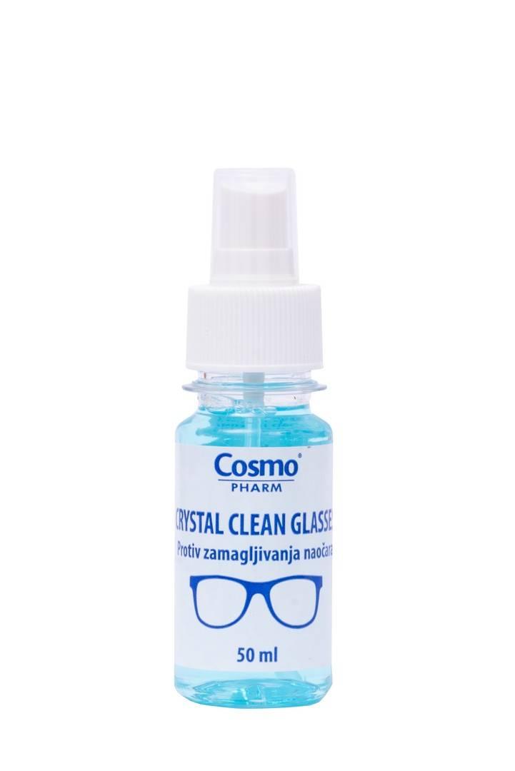 Selected image for COSMOPHARM Tečnost protiv zamagljivanja naočara Crystal Clean Glass 50ml