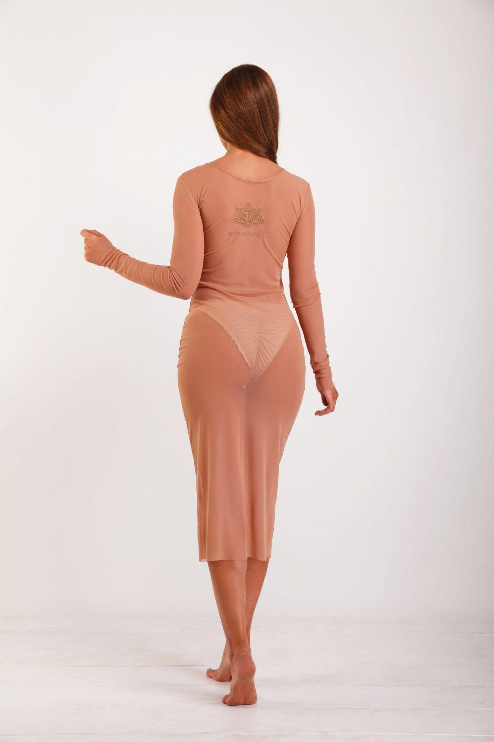 Selected image for DEVI COLLECTION Ženska haljina za plažu Sarah krem