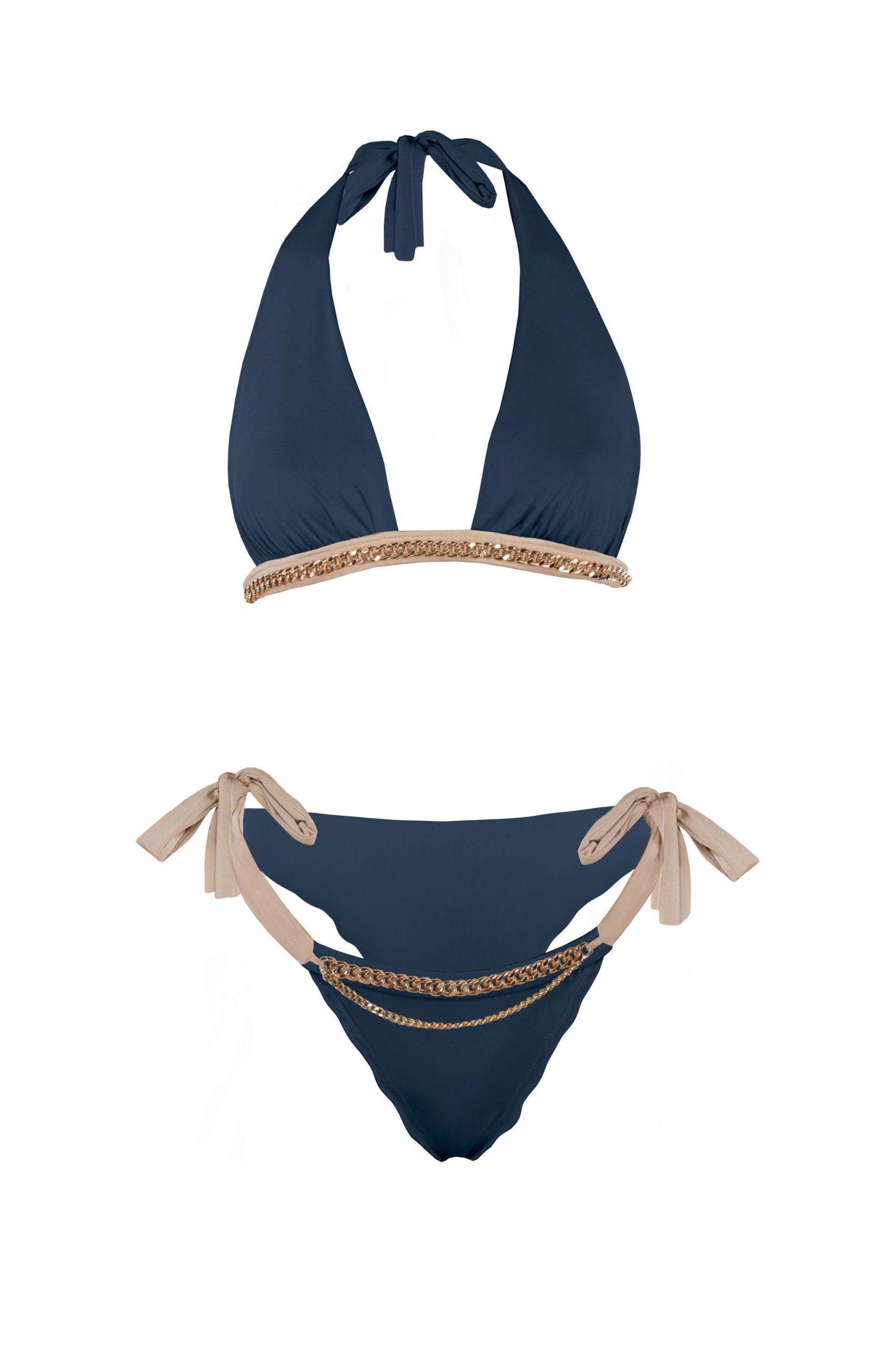 DEVI COLLECTION Ženski dvodelni kupaći kostim Kasia indigo