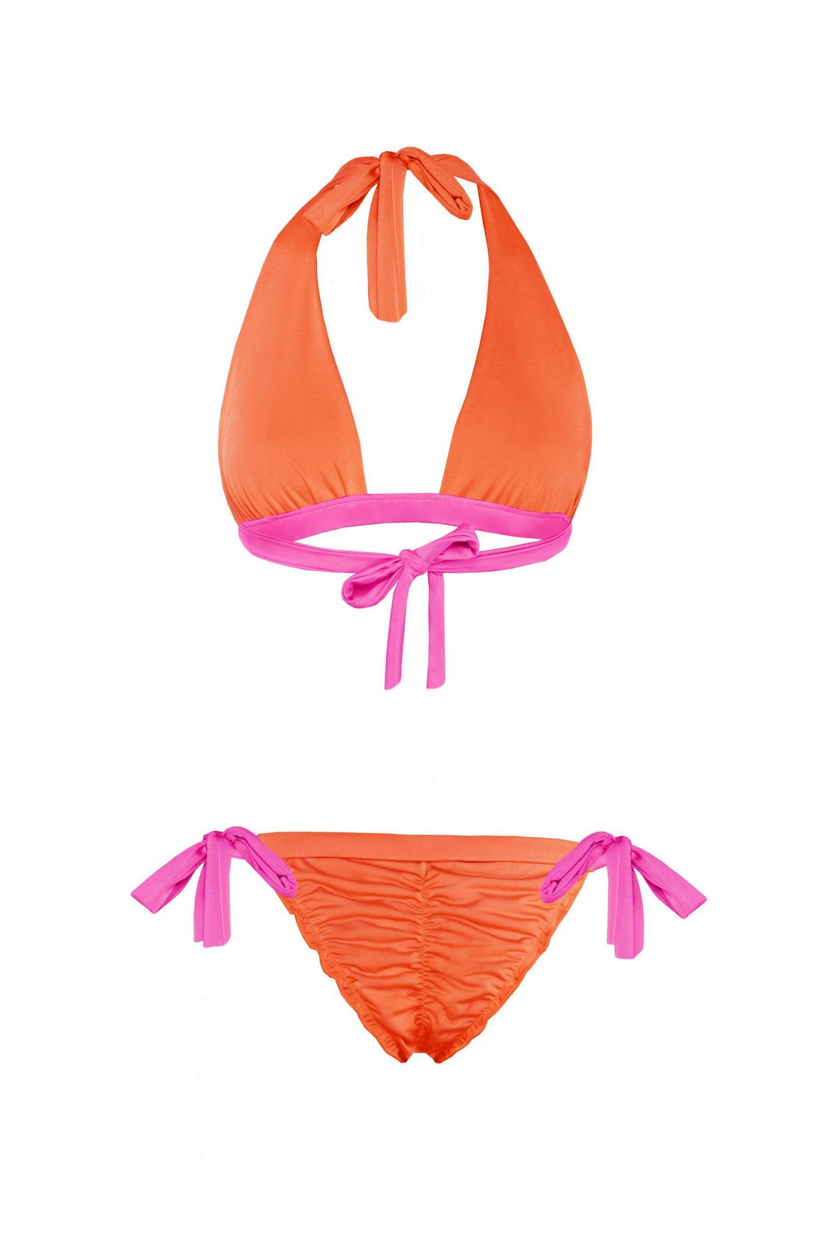 Selected image for DEVI COLLECTION Ženski dvodelni kupaći kostim Kasia narandžasti
