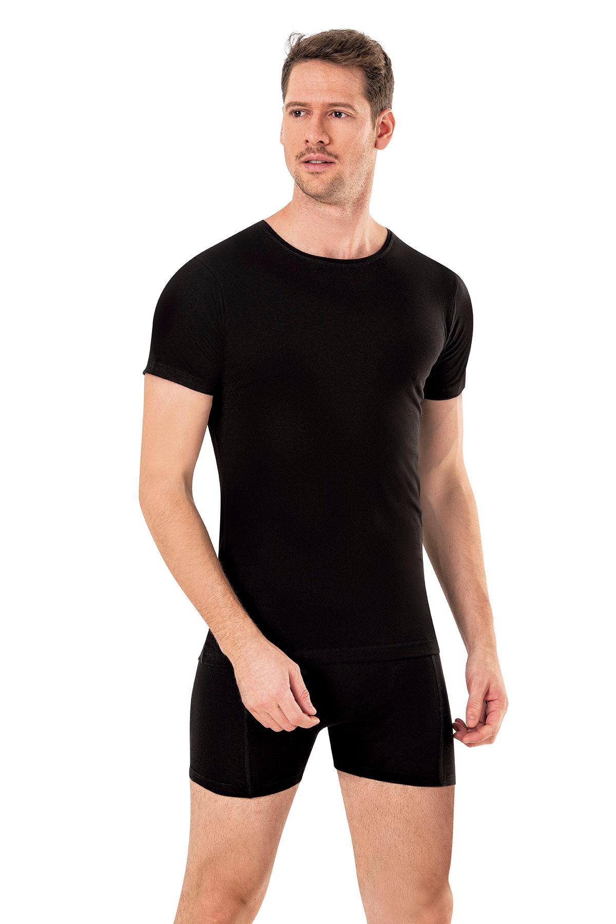 DOWRY Muška majica sa okruglim izrezom E522 crna