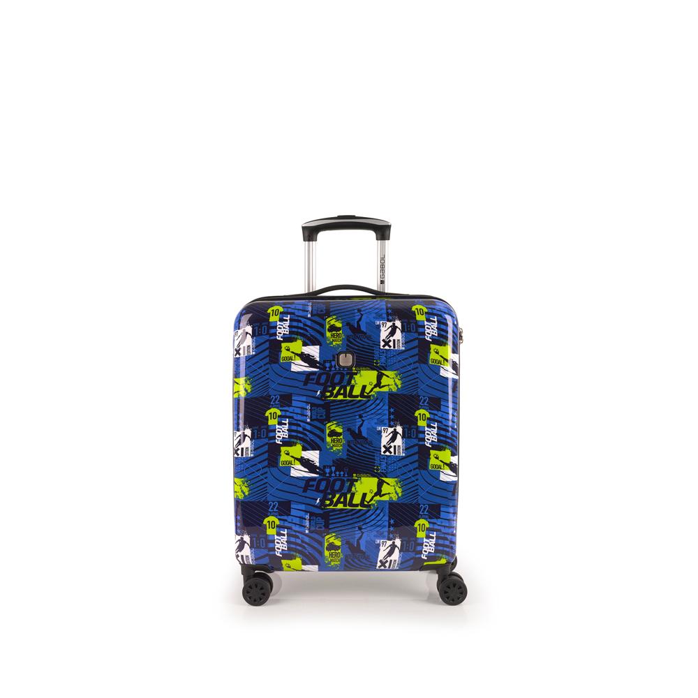 Gabol Dečiji kabinski kofer Ball 40x55x20cm, ABS+PC, 8 kg, Plavi