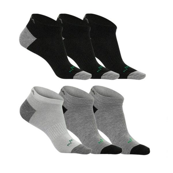 GSA Čarape Cotton Basic, Unisex, 6 pari, Crne, svetlosive i sive