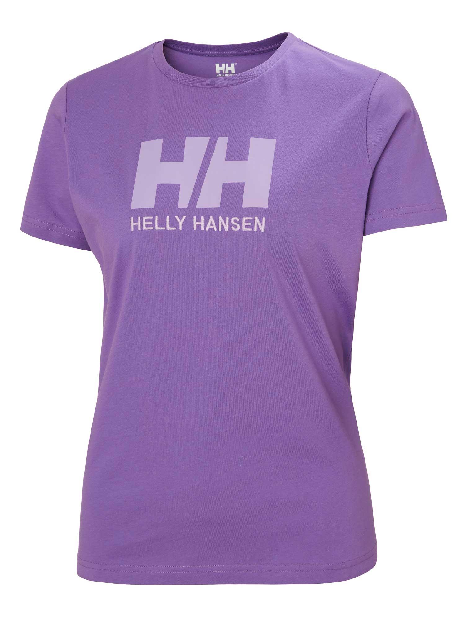 HELLY HANSEN Ženska majica kratkih rukava Hh Logo HH-34112 ljubičasta