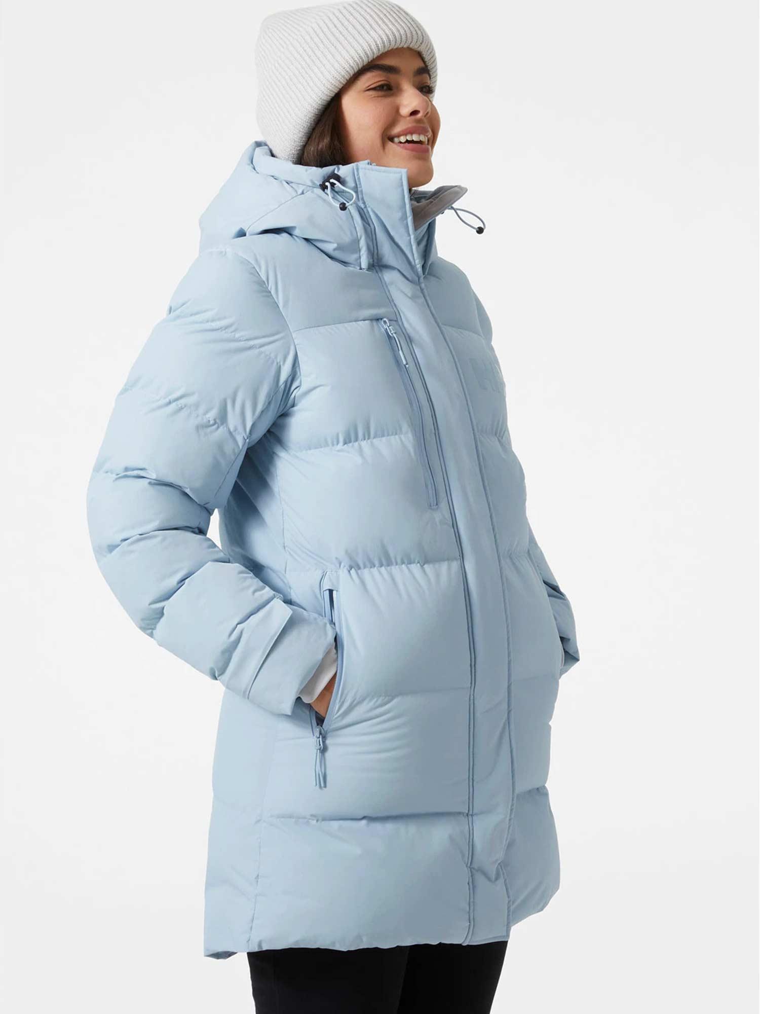 HELLY HANSEN Ženska zimska jakna W ADORE PUFFY PARKA svetlolplava