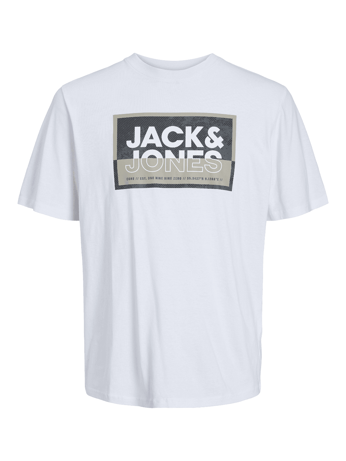 JACK & JONES Muška majica 12253442, Bela