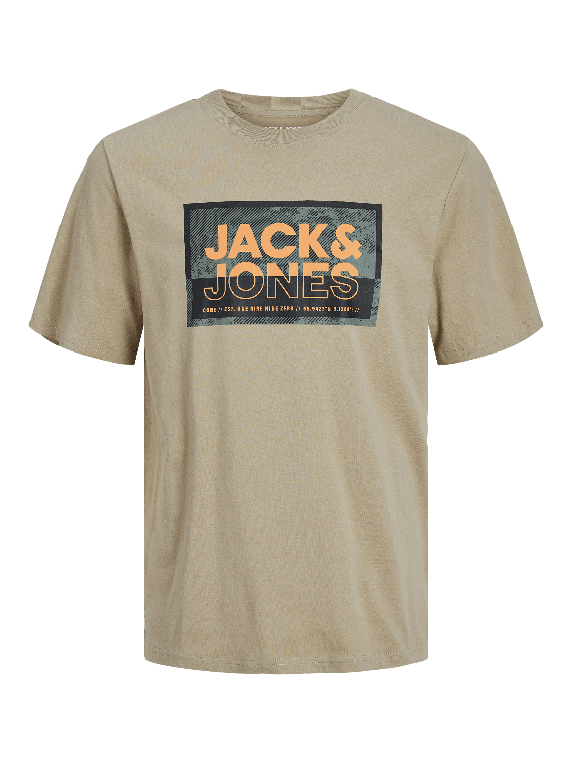 JACK & JONES Muška majica 12253442, Bež