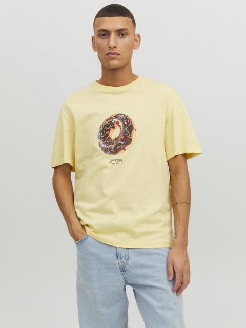 JACK & JONES Muška majica Dimensional, Žuta