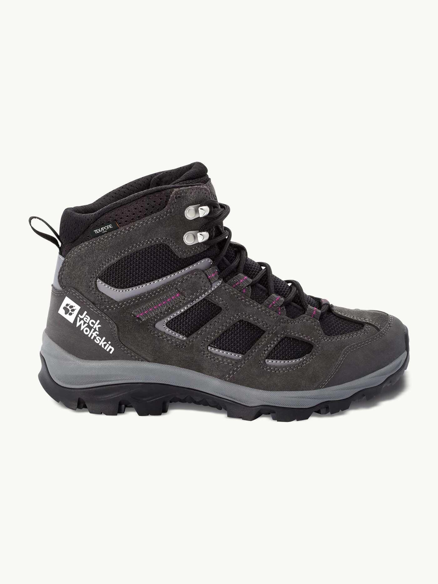 JACK WOLFSKIN Ženske cipele za planinarenje VOJO 3 TEXAPORE MID W JW-4042472 sive