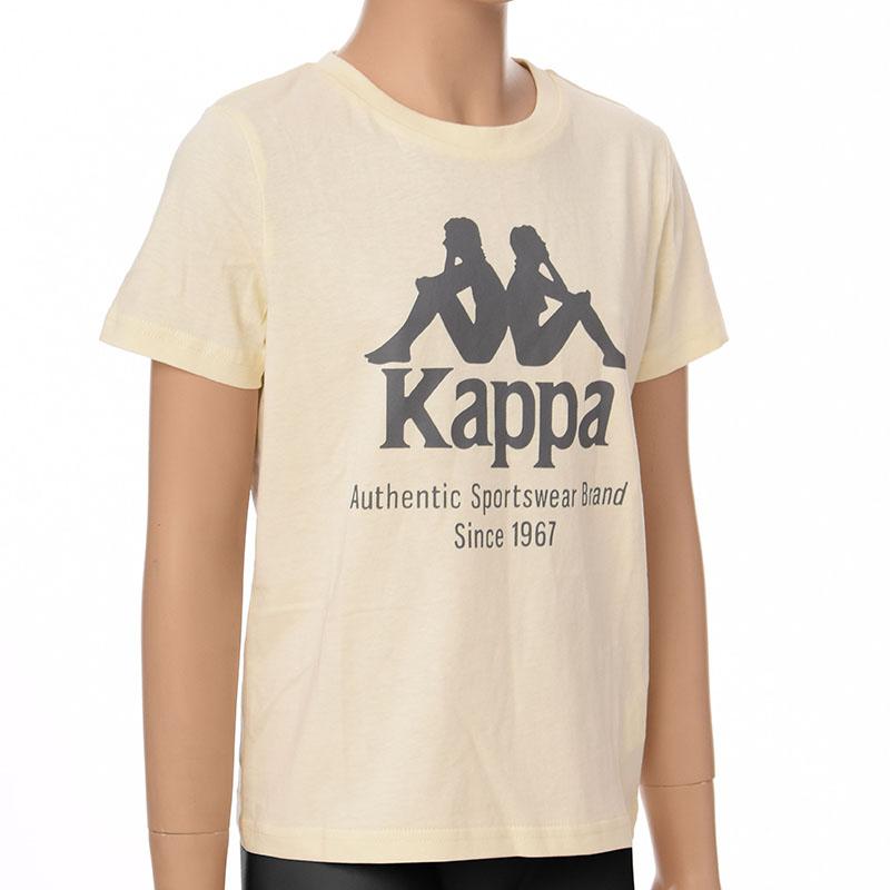 Kappa Majica kratkih rukava za dečake AUTHENTIC WESTAKE KID, Krem
