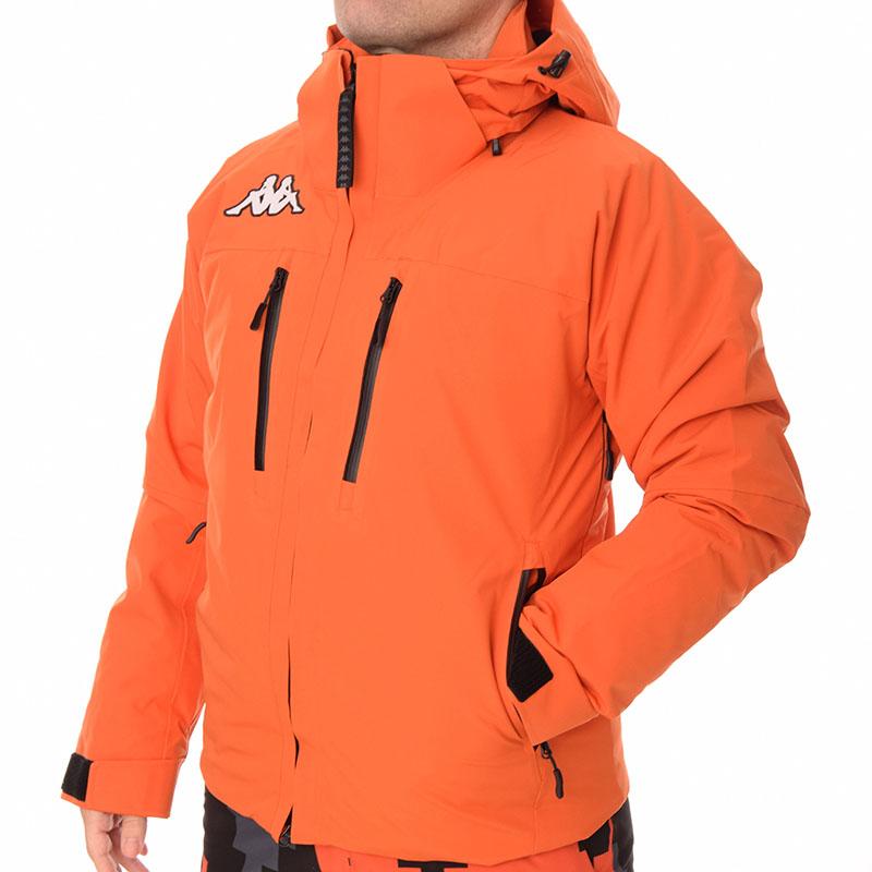 Kappa Muška ski jakna 6CENTO 611P, Narandžasta