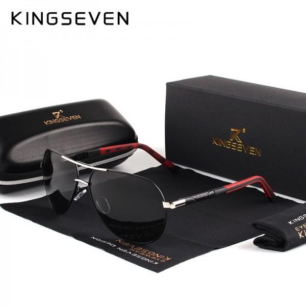 Selected image for KINGSEVEN Muške naočare za sunce N725 crno-crvene