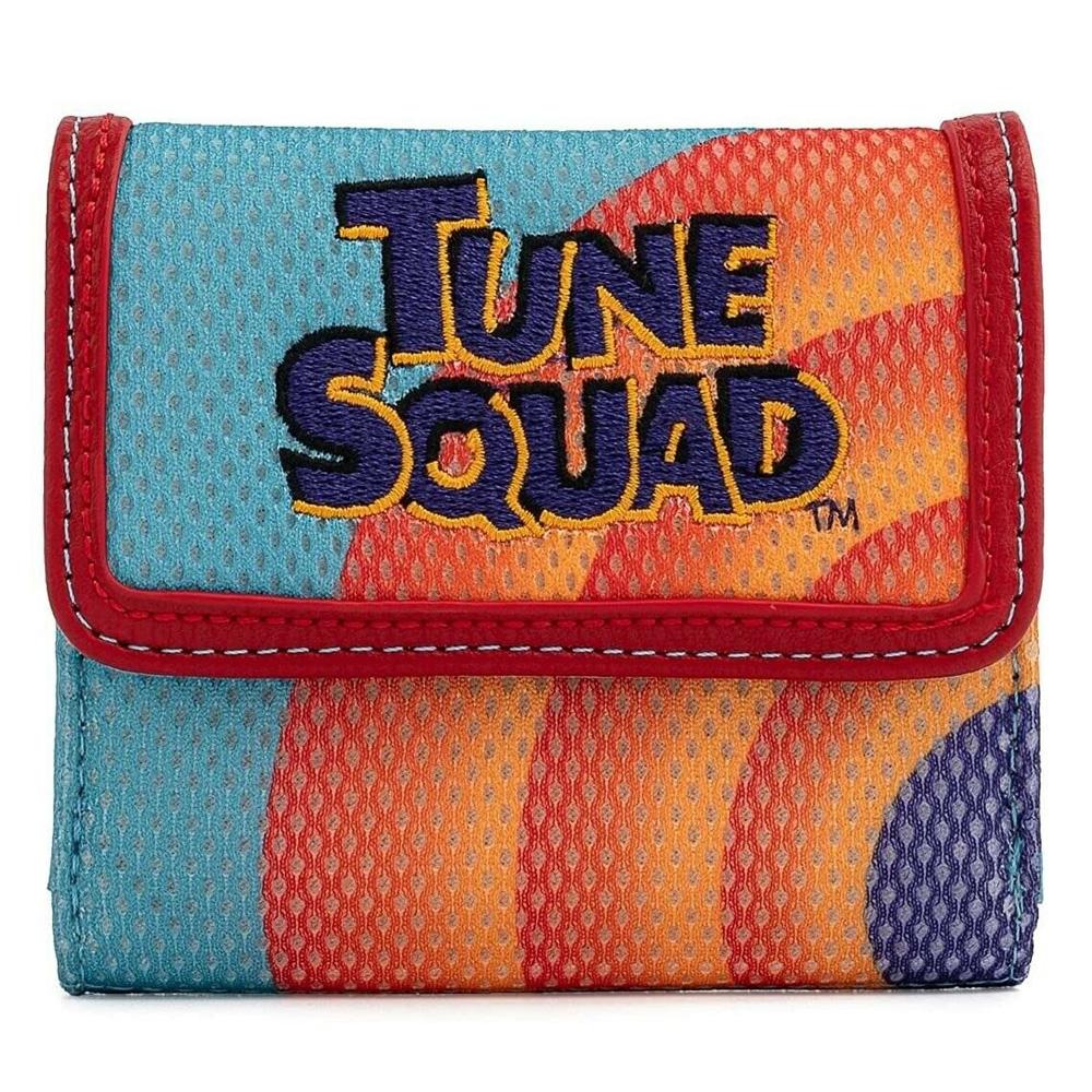LOUNGEFLY Novčanik za dečake Space Jam Tune Squad Bugs Wallet plavo-narandžasti