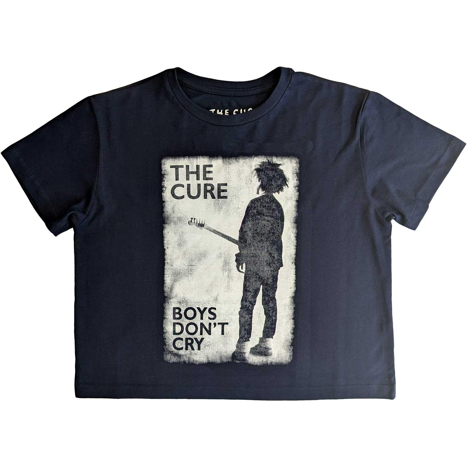 Majica the Cure Boys Don't Cry Bw Lady Crop Top