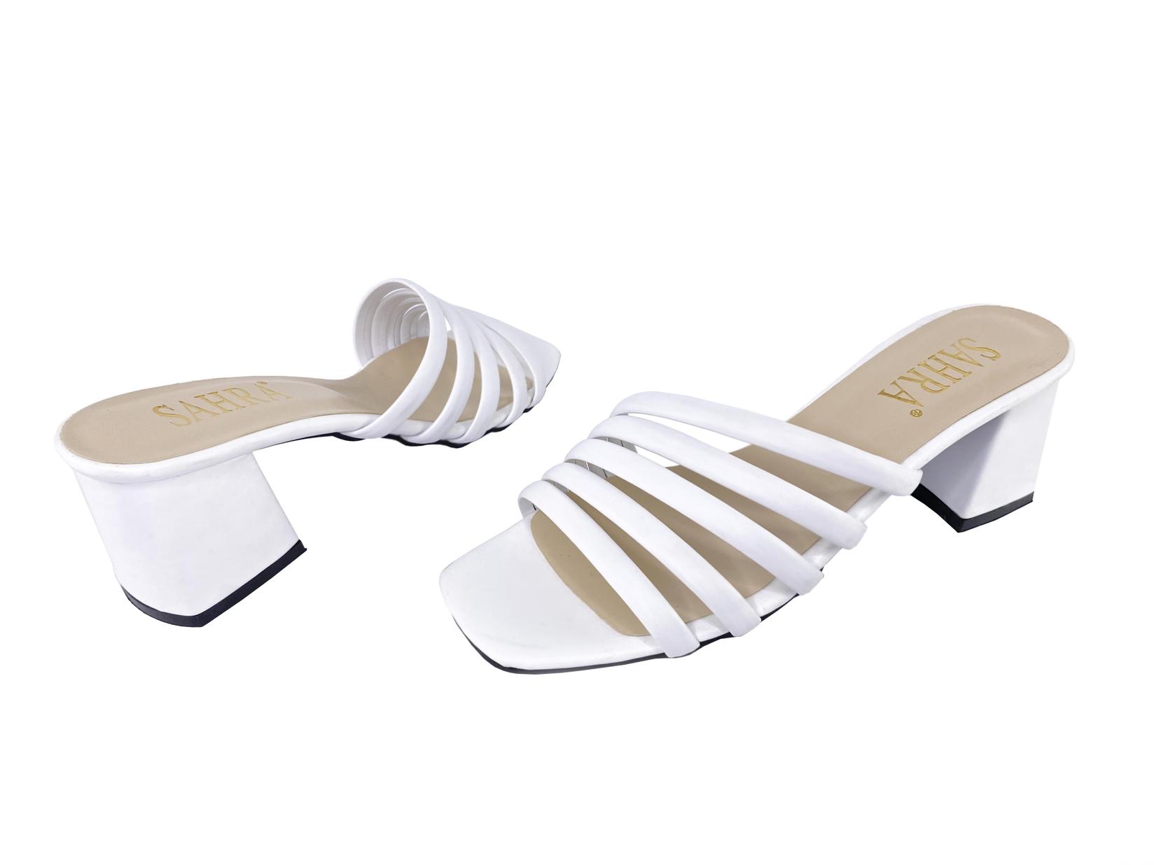Selected image for MISMI Ženske papuče na štiklu bele