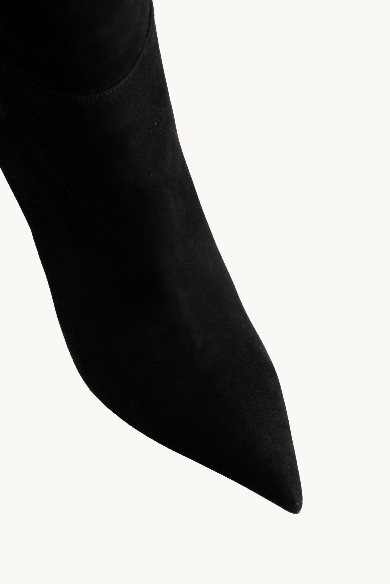 Selected image for NAKA Ženske čizme na štiklu Shadow Velvet crne