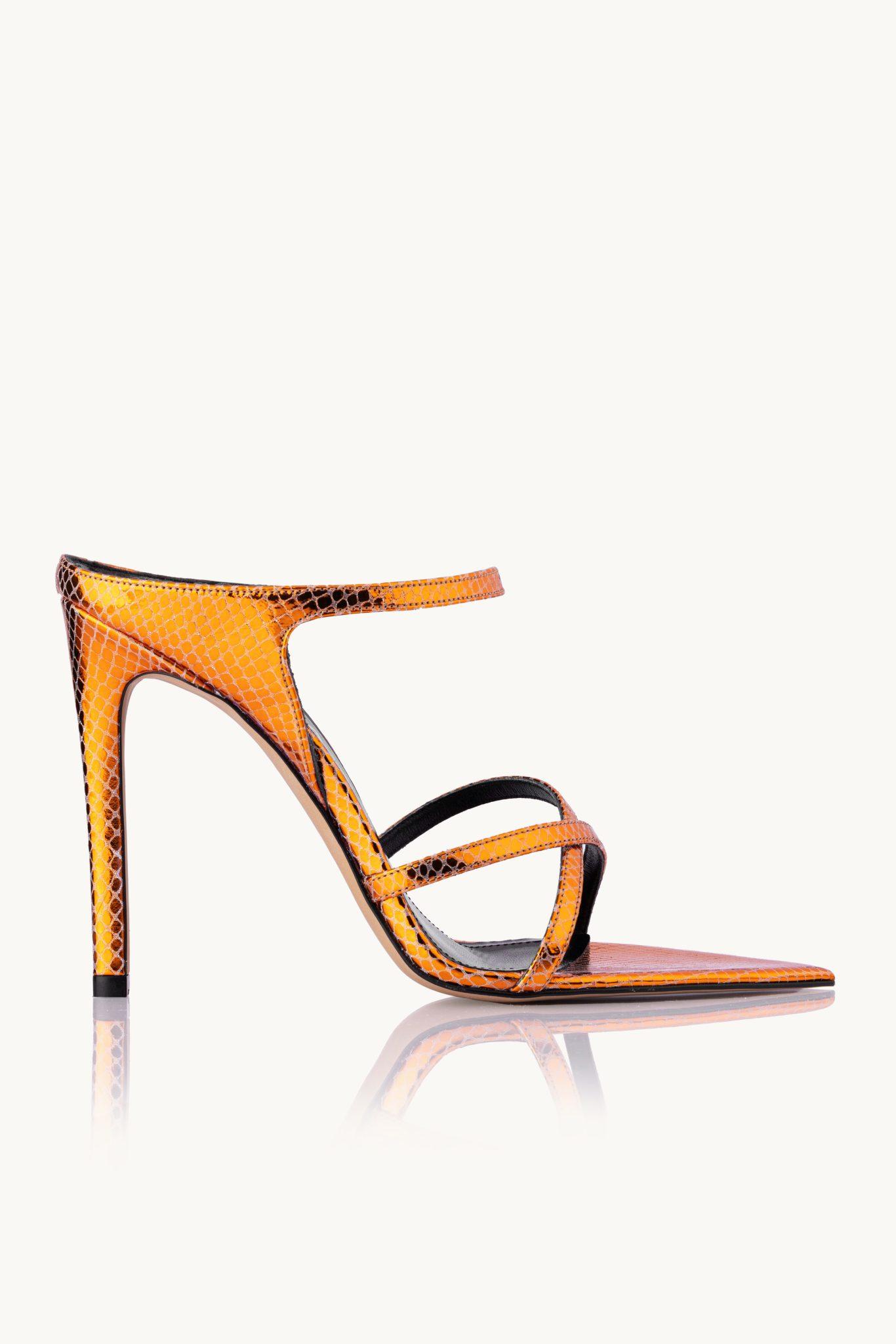 NAKA Ženske sandale Bronze Glamour narandžaste